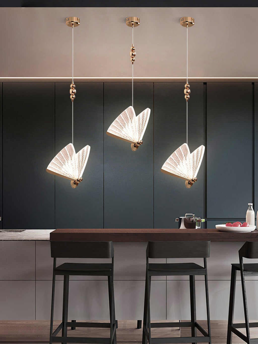 Lunora Lampe Suspendue Moderne Papillon - Neutralighting