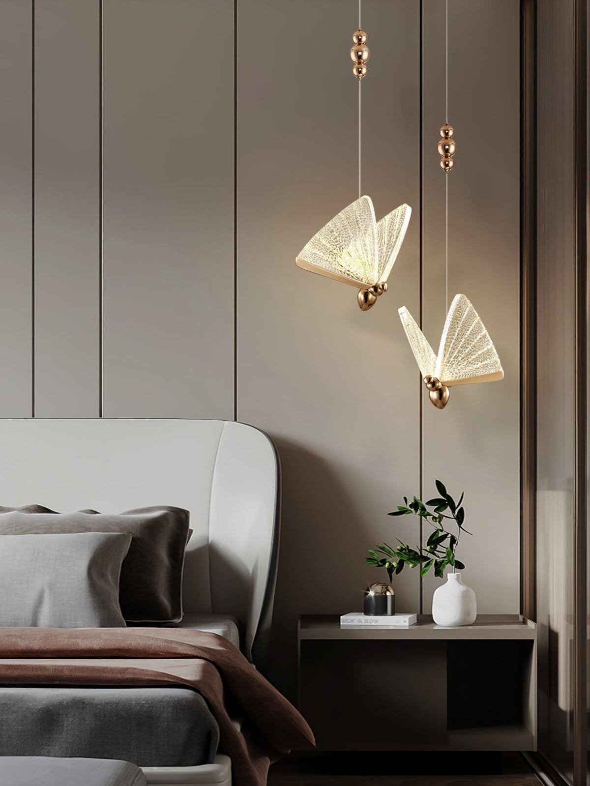 Lunora Lampe Suspendue Moderne Papillon - Neutralighting