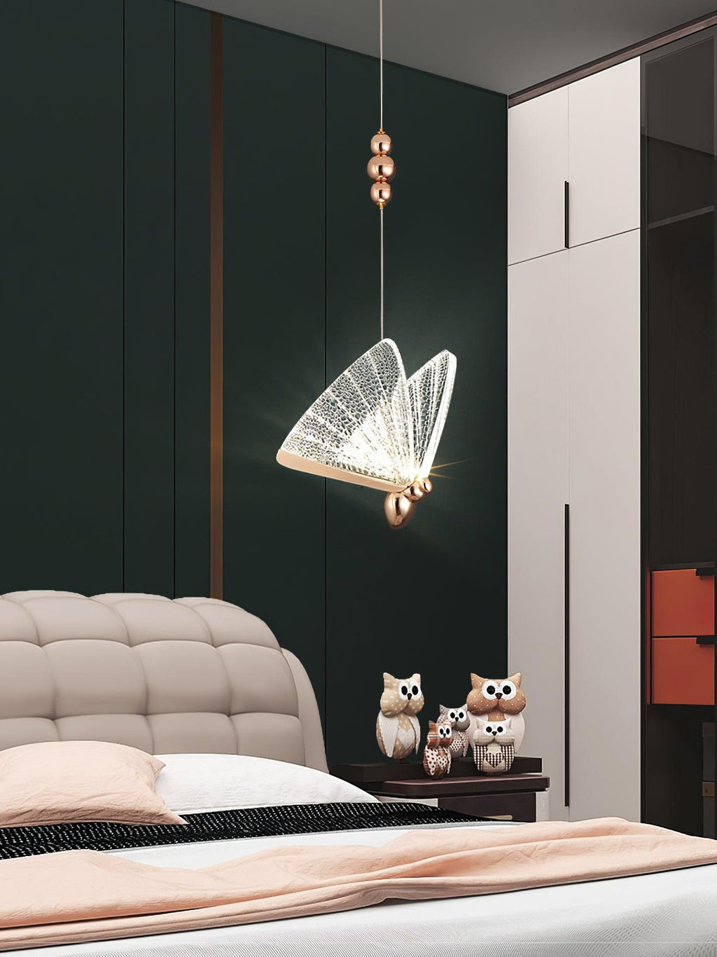 Lunora Lampe Suspendue Moderne Papillon - Neutralighting
