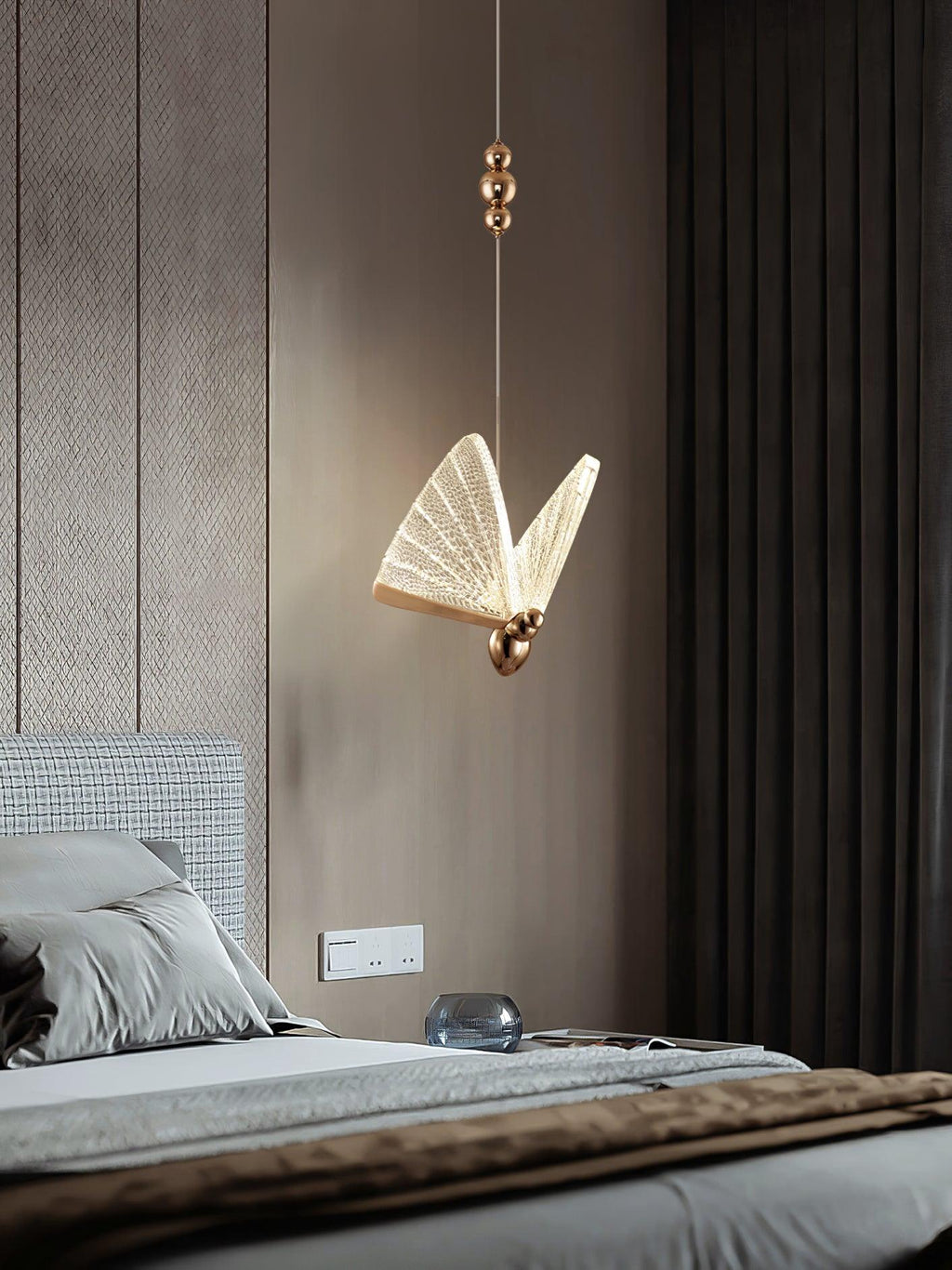 Lunora Lampe Suspendue Moderne Papillon - Neutralighting