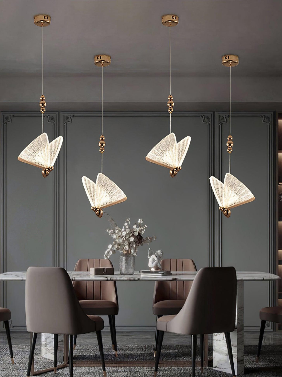 Lunora Lampe Suspendue Moderne Papillon - Neutralighting
