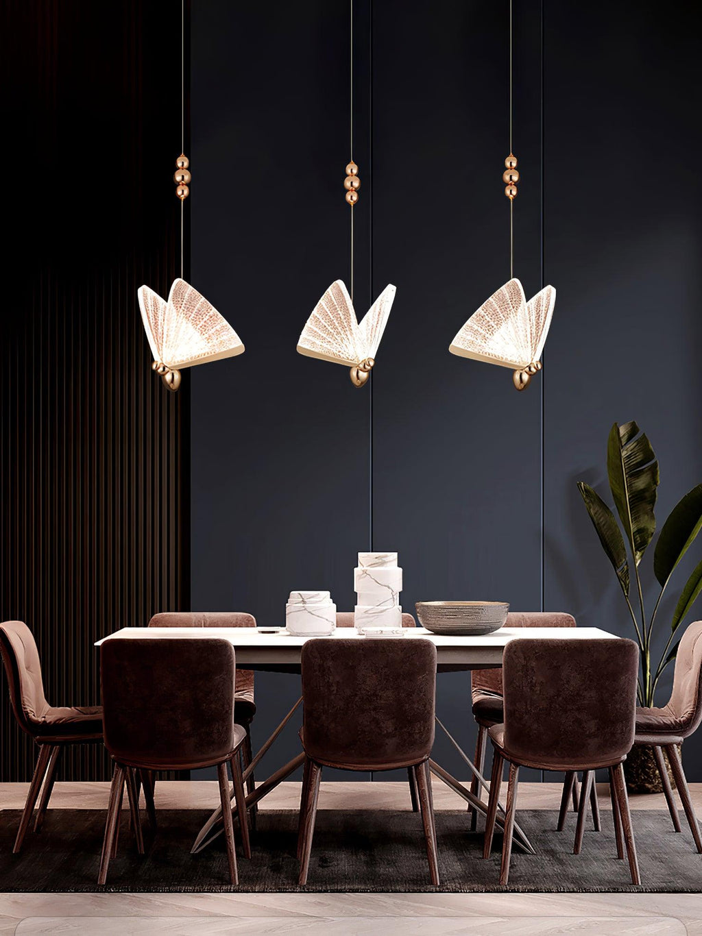 Lunora Lampe Suspendue Moderne Papillon - Neutralighting