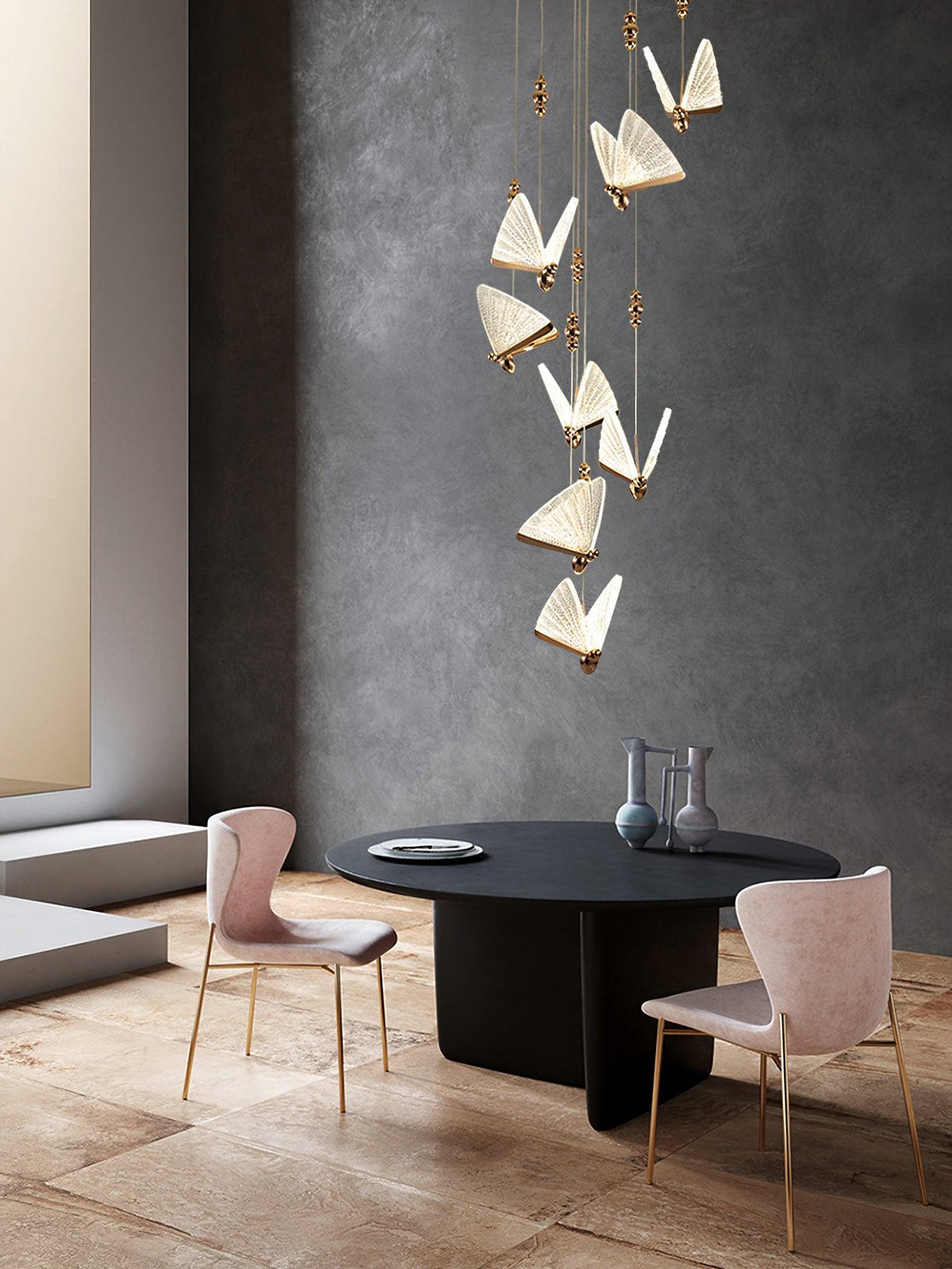 Lunora Lampe Suspendue Moderne Papillon - Neutralighting