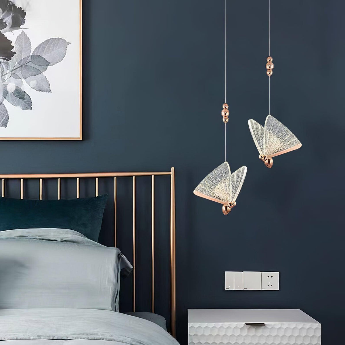 Lunora Lampe Suspendue Moderne Papillon - Neutralighting