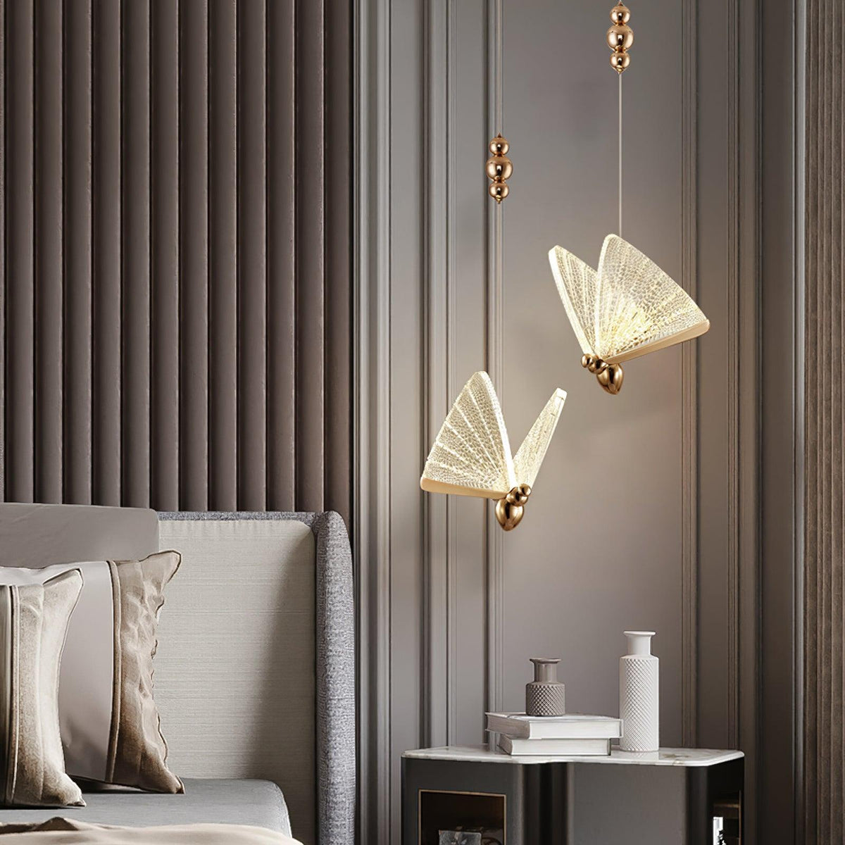 Lunora Lampe Suspendue Moderne Papillon - Neutralighting