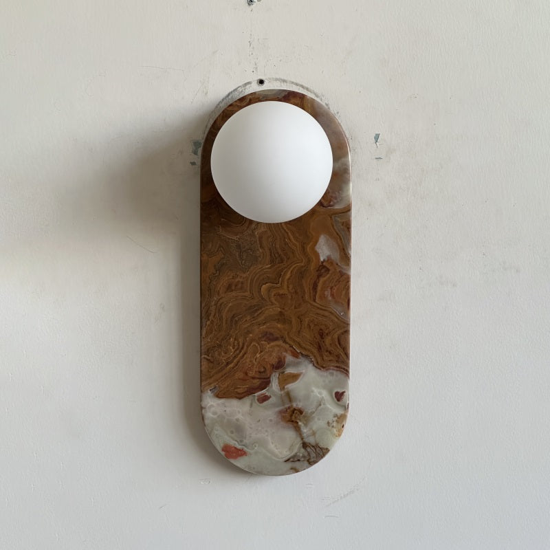 Syraeia Applique Murale Marbre Jade Minimaliste Moderne - Neutralighting