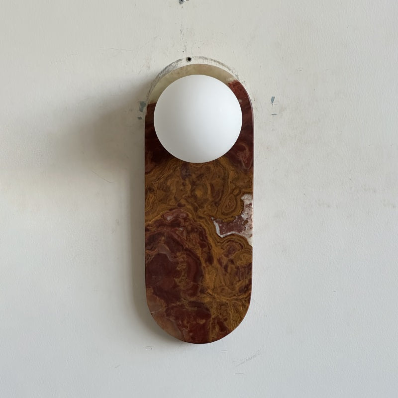 Syraeia Applique Murale Marbre Jade Minimaliste Moderne - Neutralighting