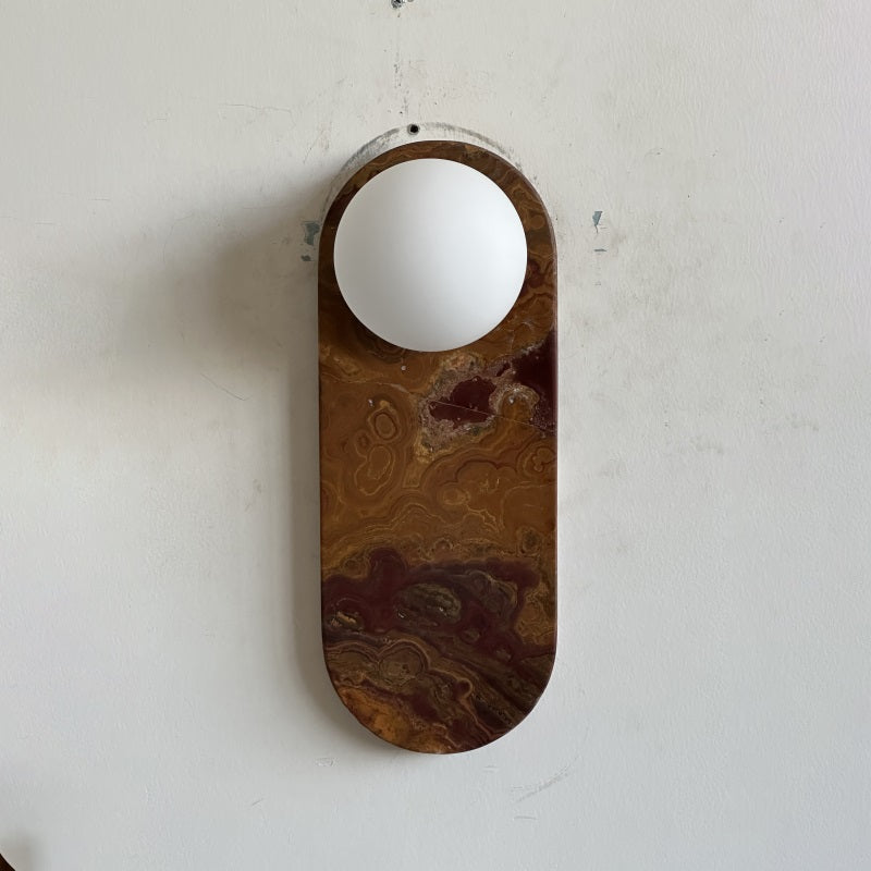 Syraeia Applique Murale Marbre Jade Minimaliste Moderne - Neutralighting