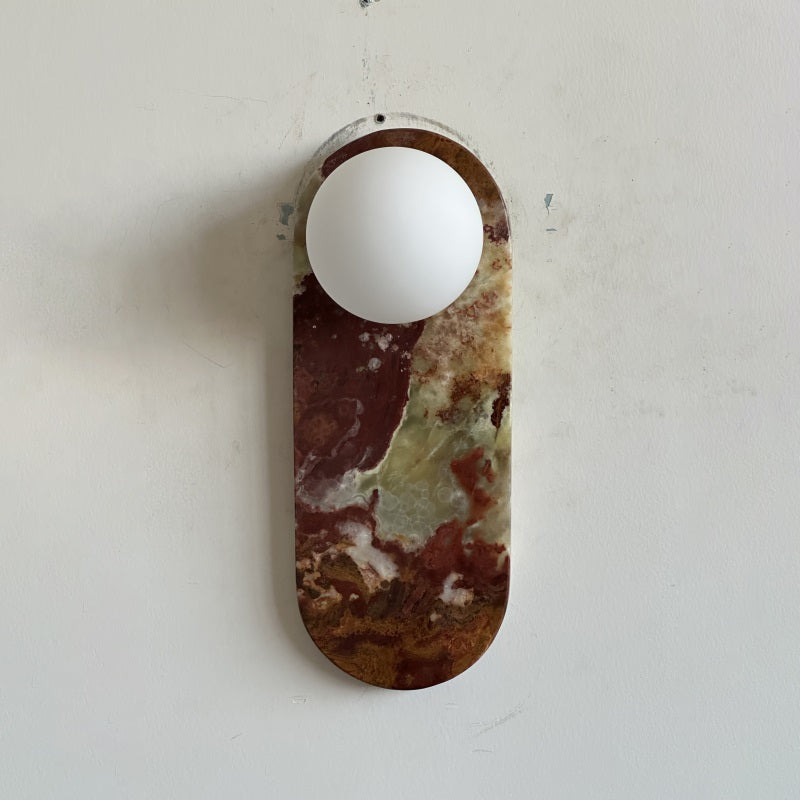Syraeia Applique Murale Marbre Jade Minimaliste Moderne - Neutralighting
