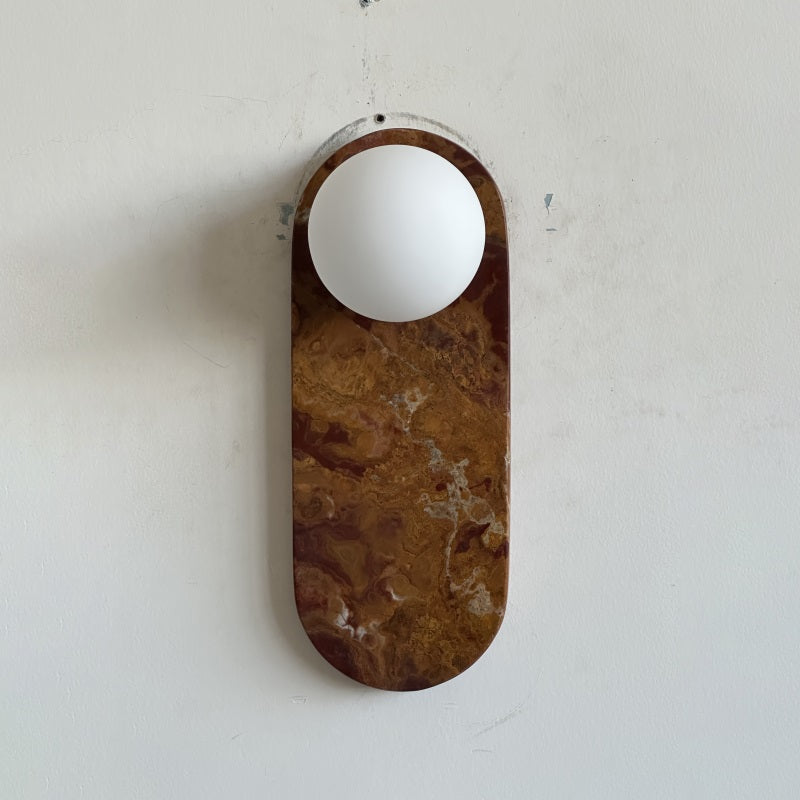 Syraeia Applique Murale Marbre Jade Minimaliste Moderne - Neutralighting