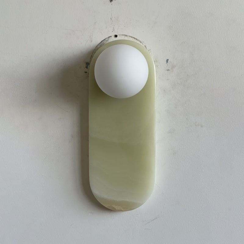 Syraeia Applique Murale Marbre Jade Minimaliste Moderne - Neutralighting