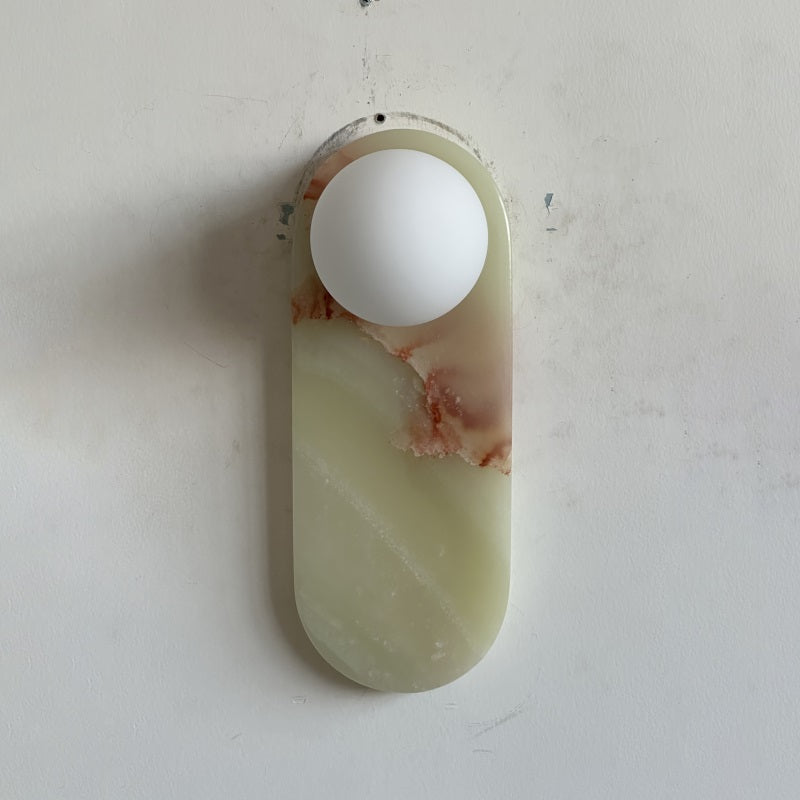 Syraeia Applique Murale Marbre Jade Minimaliste Moderne - Neutralighting