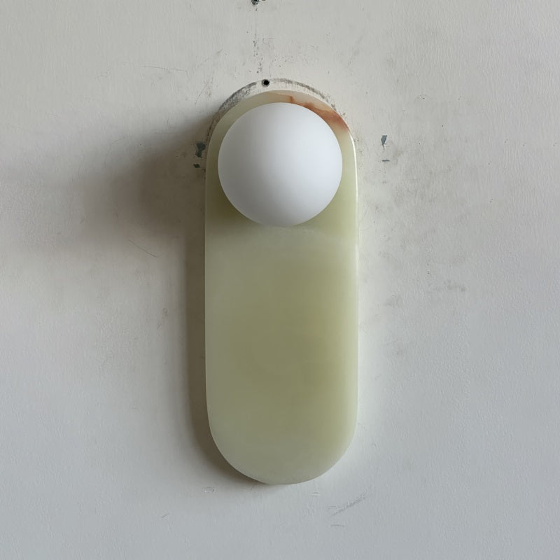 Syraeia Applique Murale Marbre Jade Minimaliste Moderne - Neutralighting