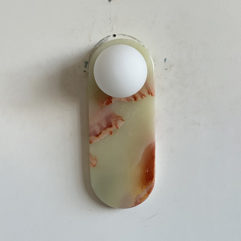 Syraeia Applique Murale Marbre Jade Minimaliste Moderne - Neutralighting