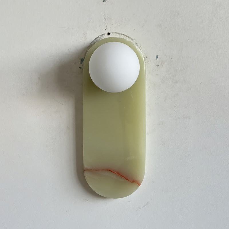 Syraeia Applique Murale Marbre Jade Minimaliste Moderne - Neutralighting