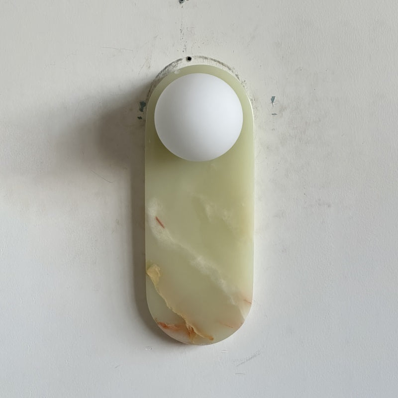 Syraeia Applique Murale Marbre Jade Minimaliste Moderne - Neutralighting