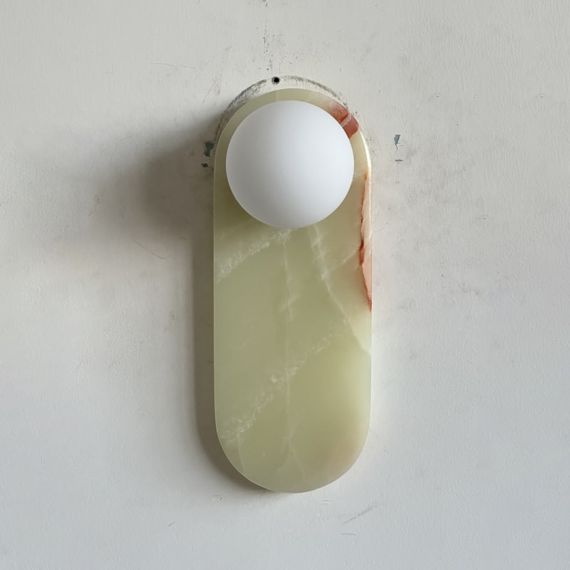 Syraeia Applique Murale Marbre Jade Minimaliste Moderne - Neutralighting