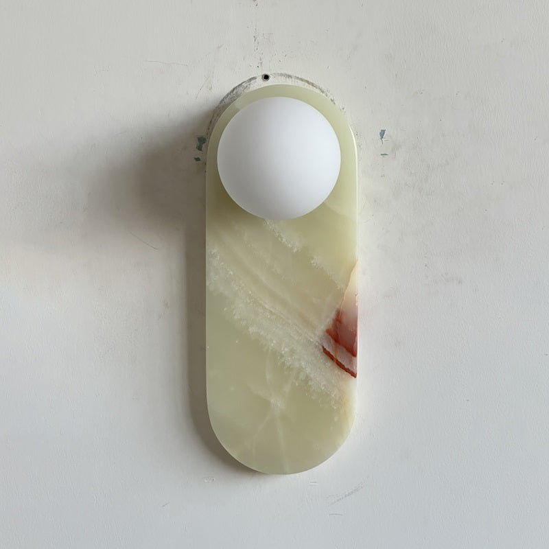 Syraeia Applique Murale Marbre Jade Minimaliste Moderne - Neutralighting