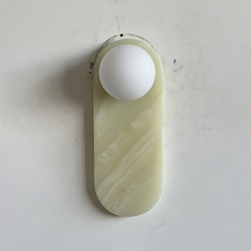 Syraeia Applique Murale Marbre Jade Minimaliste Moderne - Neutralighting