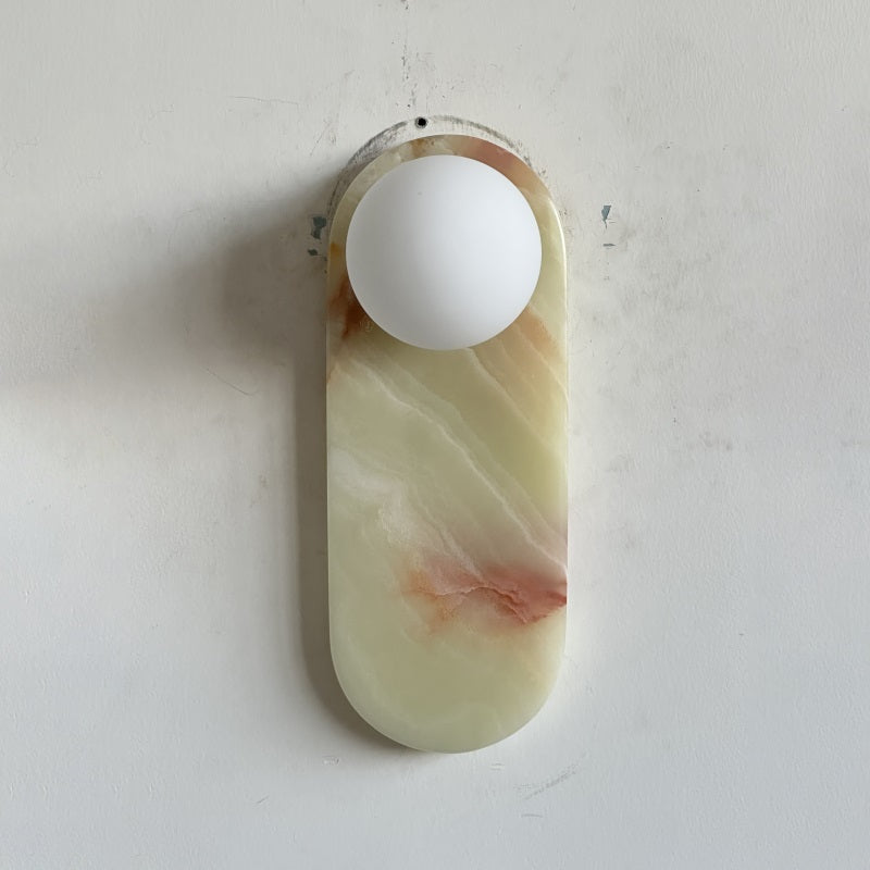 Syraeia Applique Murale Marbre Jade Minimaliste Moderne - Neutralighting