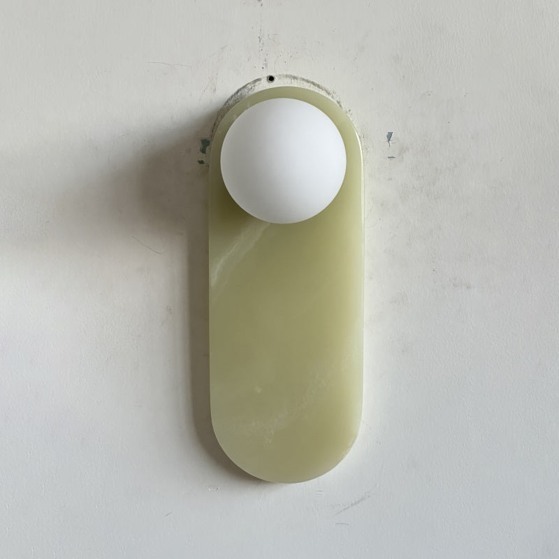 Syraeia Applique Murale Marbre Jade Minimaliste Moderne - Neutralighting