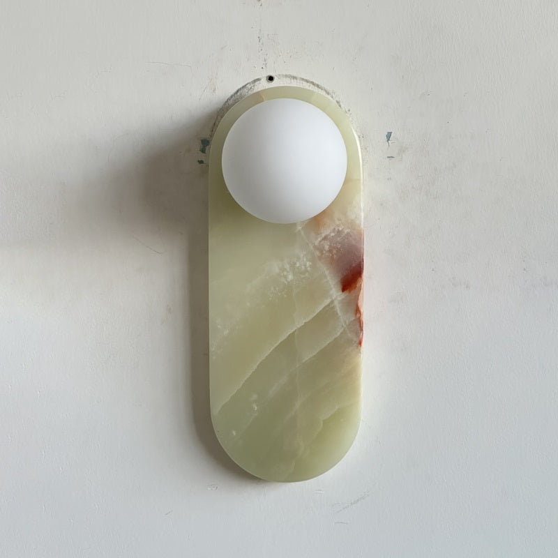 Syraeia Applique Murale Marbre Jade Minimaliste Moderne - Neutralighting