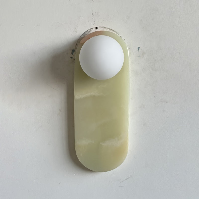 Syraeia Applique Murale Marbre Jade Minimaliste Moderne - Neutralighting
