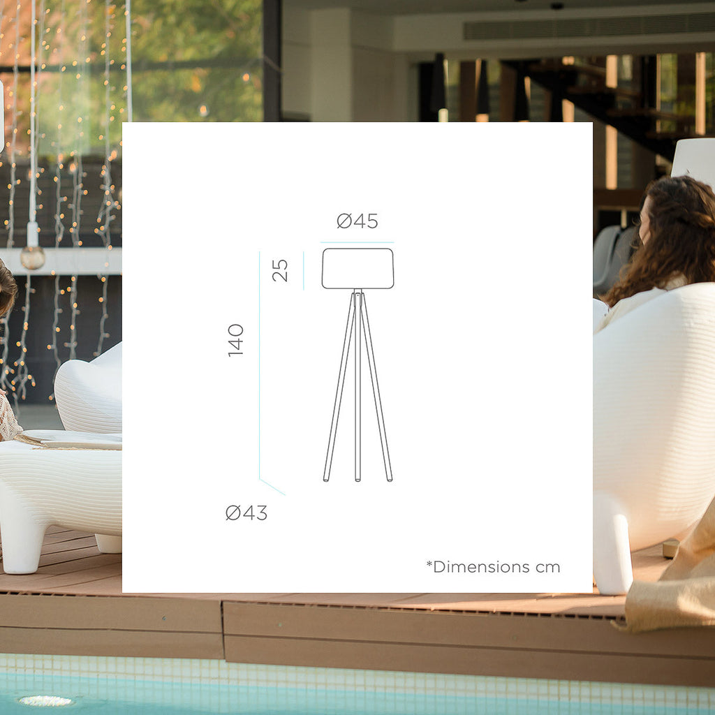 Lampadaire Daphné Louise – vue 7