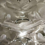 Solara Chandelier Suspension Feuille Transparente - Neutralighting