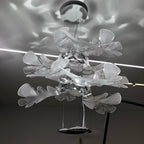 Solara Chandelier Suspension Feuille Transparente - Neutralighting