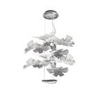 Solara Chandelier Suspension Feuille Transparente - Neutralighting
