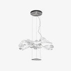 Solara Chandelier Suspension Feuille Transparente - Neutralighting