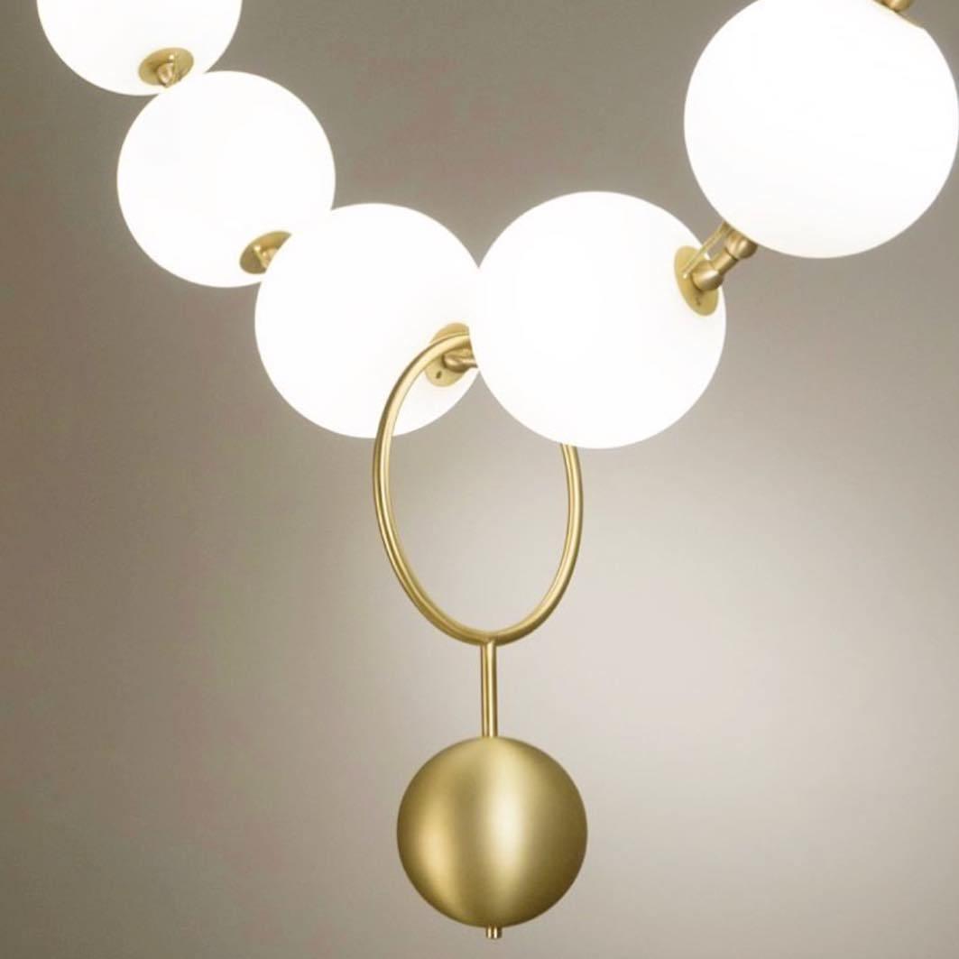 Lustra Suspension Lampe Collier en Verre - Neutralighting