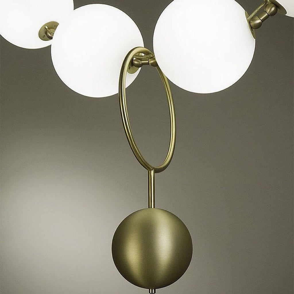 Lustra Suspension Lampe Collier en Verre - Neutralighting