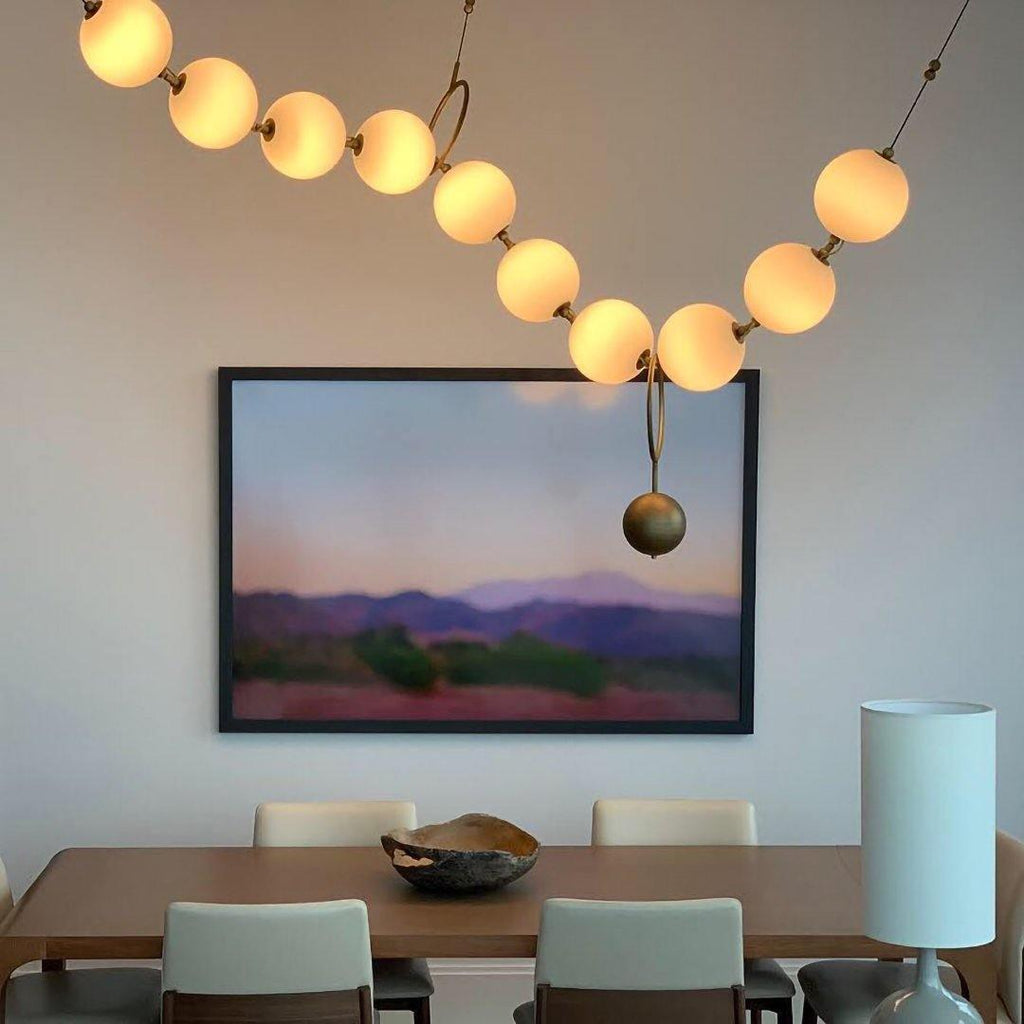 Lustra Suspension Lampe Collier en Verre - Neutralighting