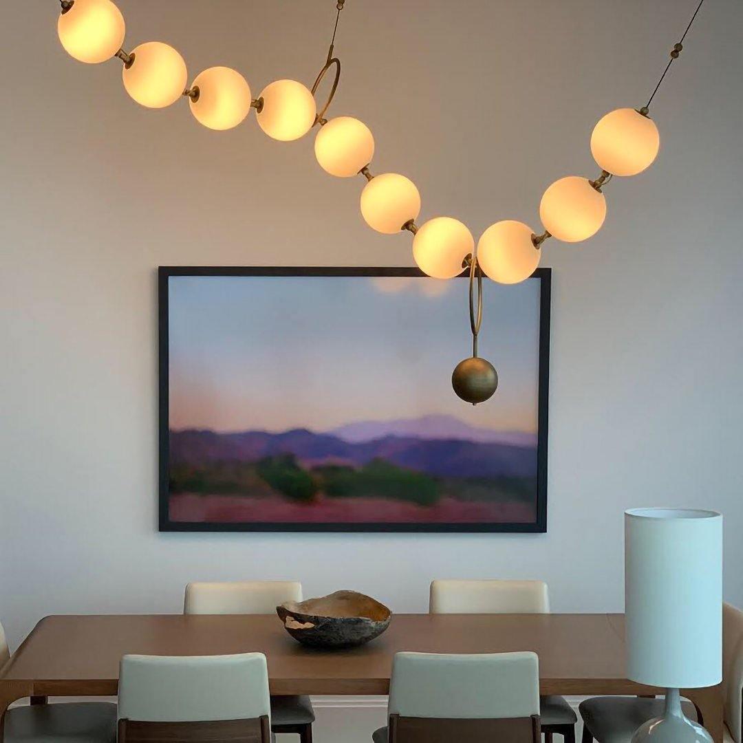 Lustra Suspension Lampe Collier en Verre - Neutralighting