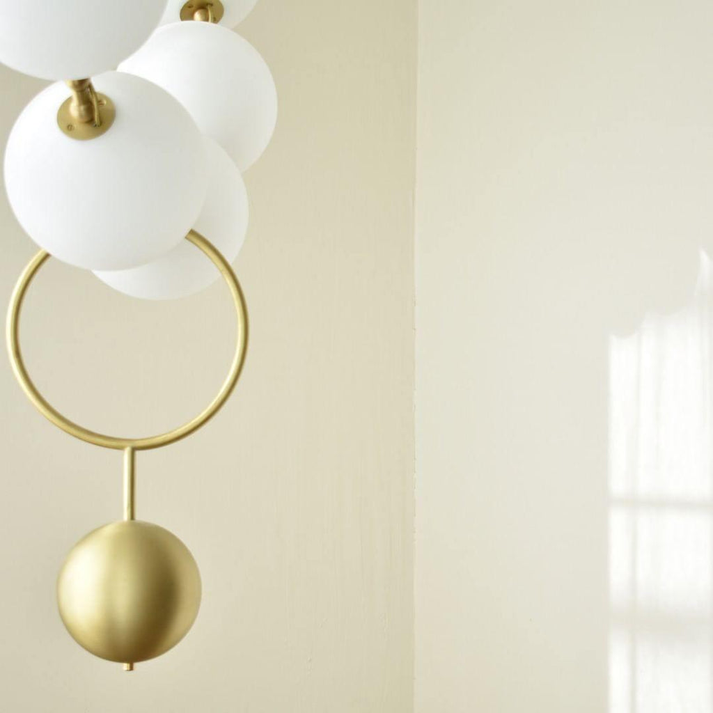 Lustra Suspension Lampe Collier en Verre - Neutralighting