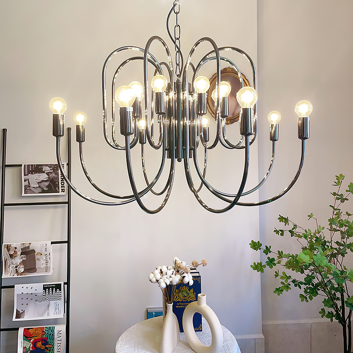 Ombre Elegance Lustre en Métal Style Industriel Vintage - Neutralighting