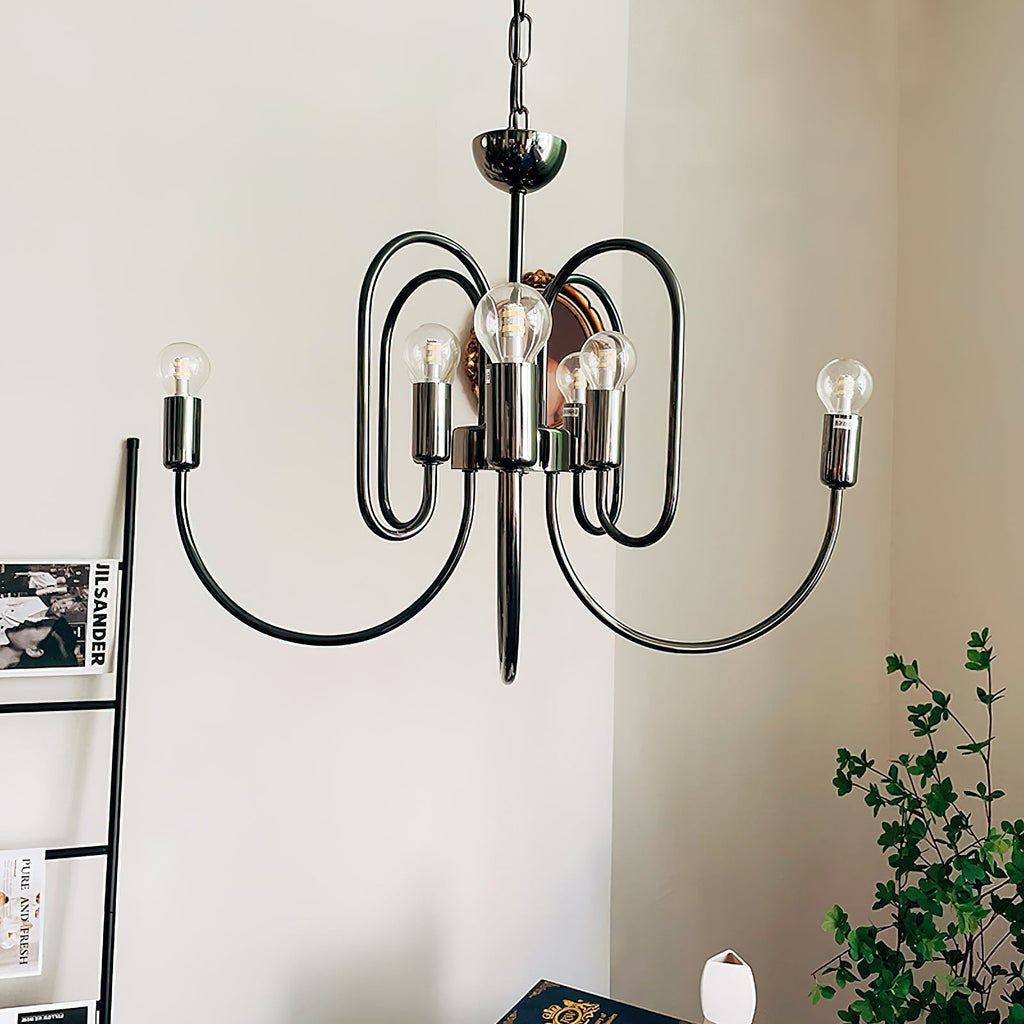 Ombre Elegance Lustre en Métal Style Industriel Vintage - Neutralighting