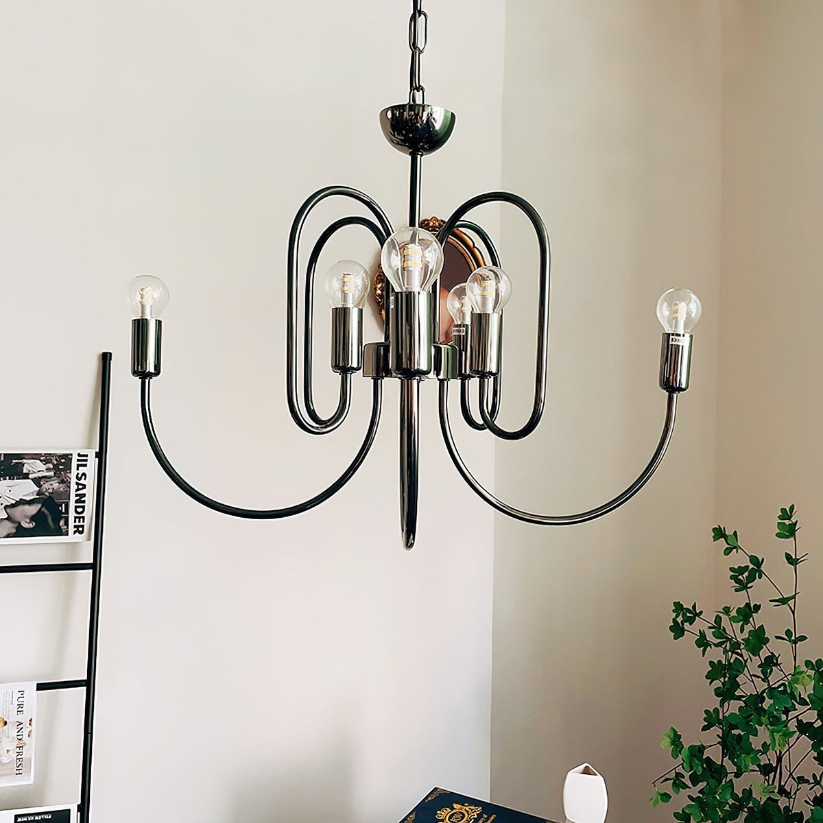 Ombre Elegance Lustre en Métal Style Industriel Vintage - Neutralighting