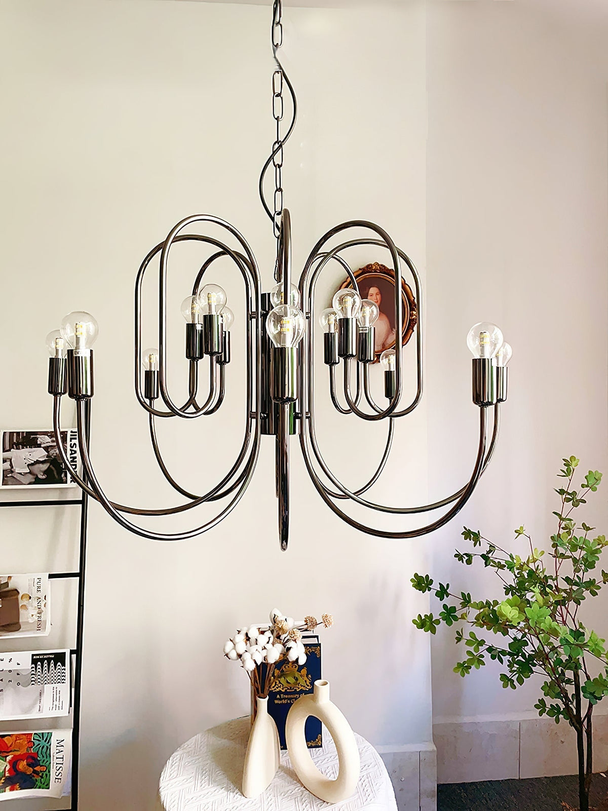 Ombre Elegance Lustre en Métal Style Industriel Vintage - Neutralighting