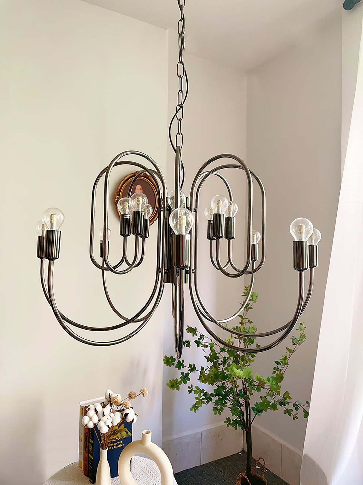 Ombre Elegance Lustre en Métal Style Industriel Vintage - Neutralighting