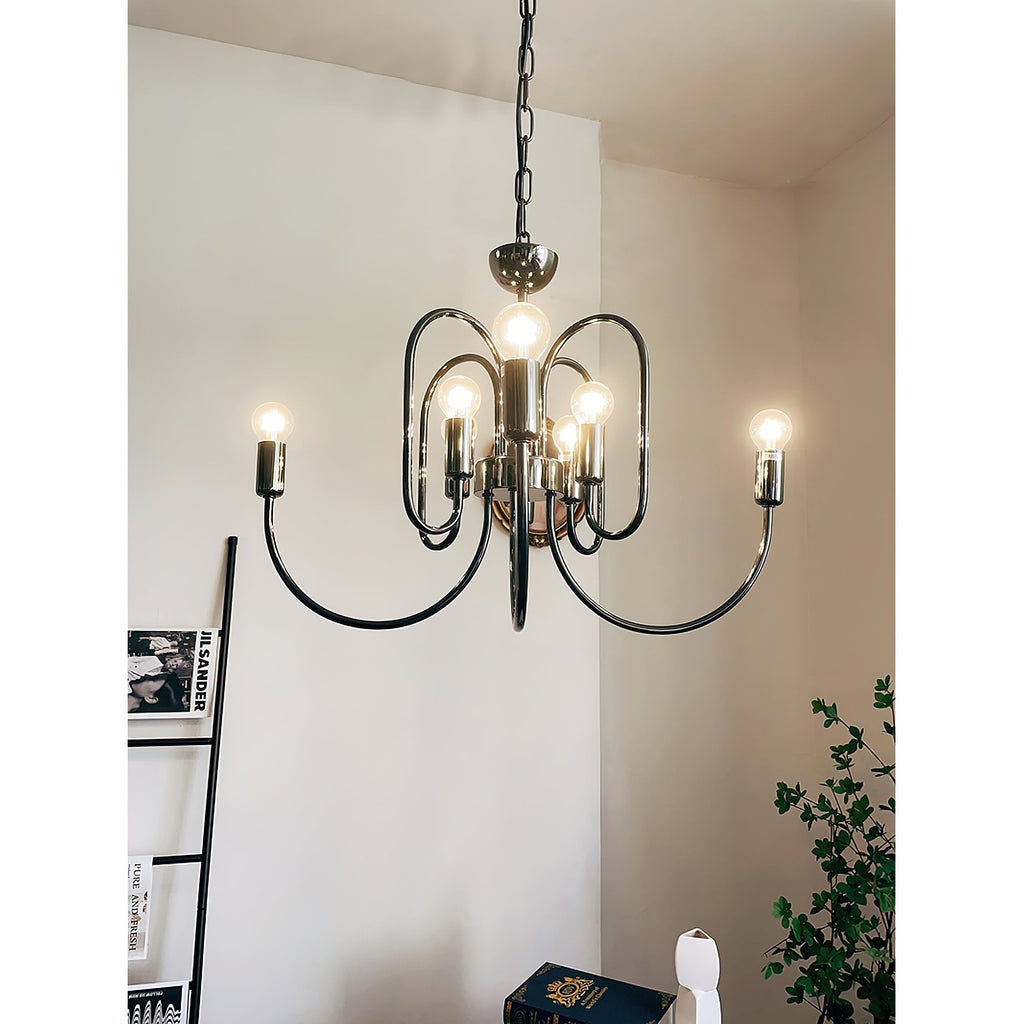 Ombre Elegance Lustre en Métal Style Industriel Vintage - Neutralighting