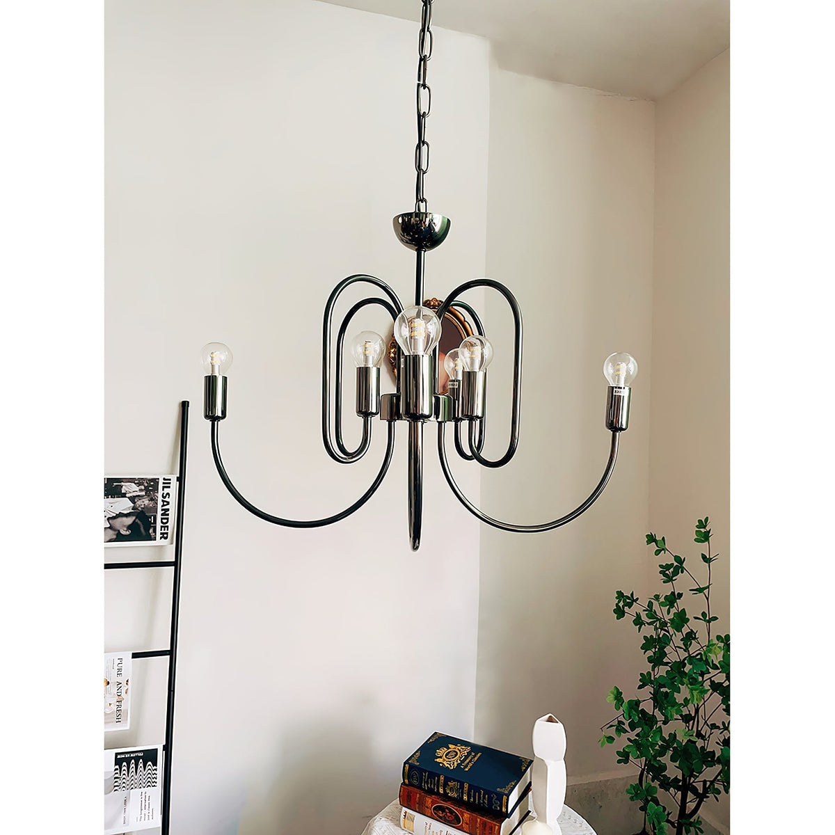 Ombre Elegance Lustre en Métal Style Industriel Vintage - Neutralighting