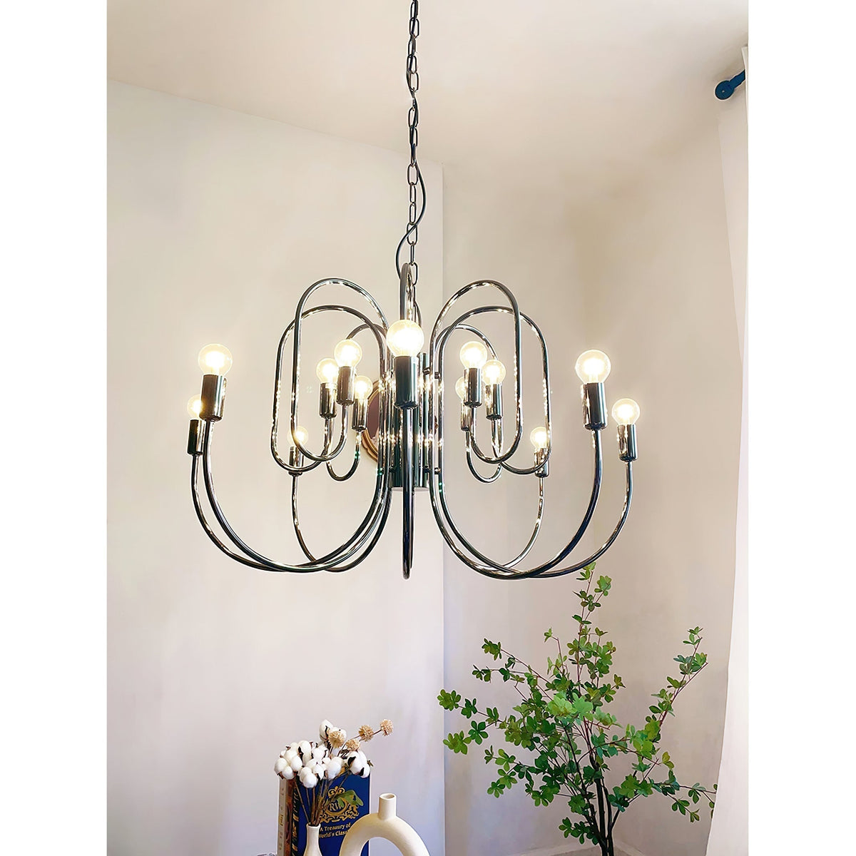 Ombre Elegance Lustre en Métal Style Industriel Vintage - Neutralighting
