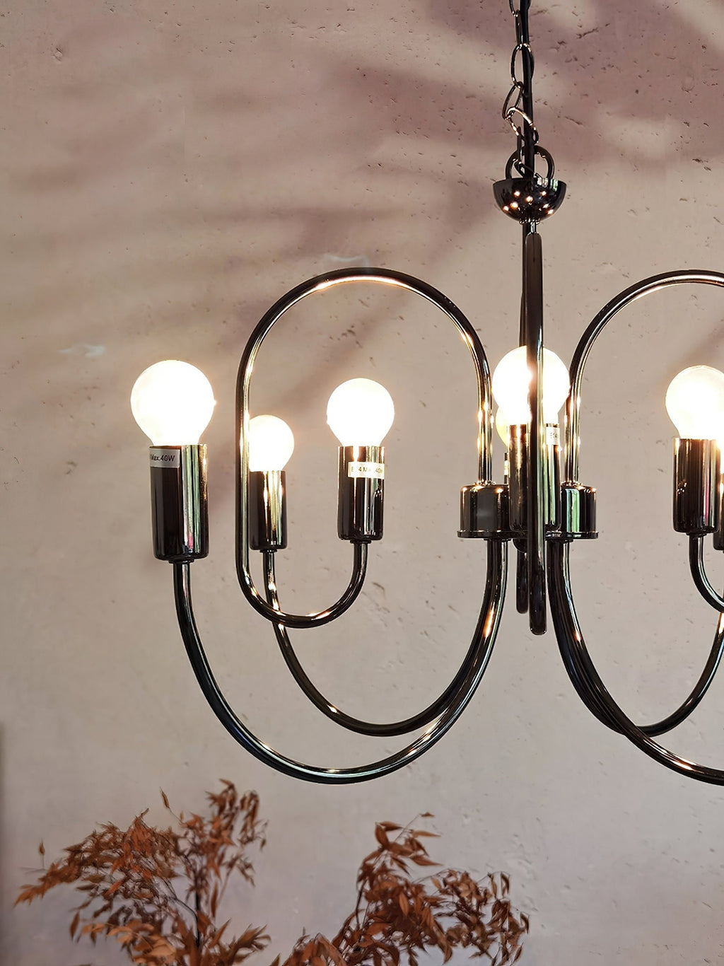 Ombre Elegance Lustre en Métal Style Industriel Vintage - Neutralighting