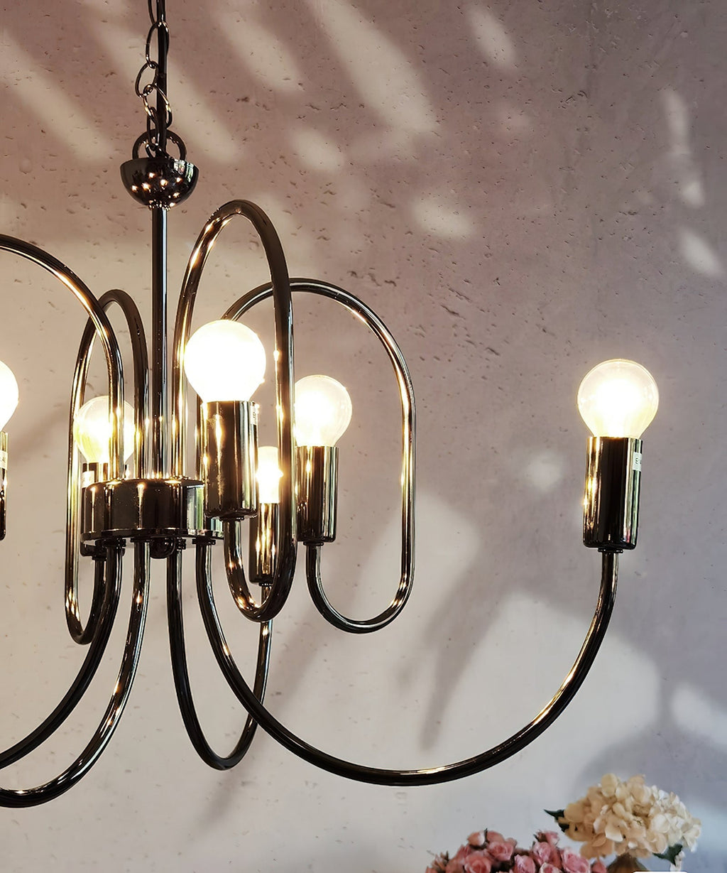 Ombre Elegance Lustre en Métal Style Industriel Vintage - Neutralighting