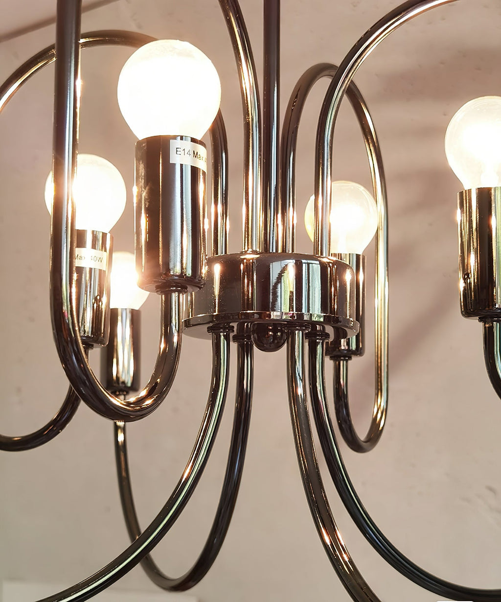 Ombre Elegance Lustre en Métal Style Industriel Vintage - Neutralighting