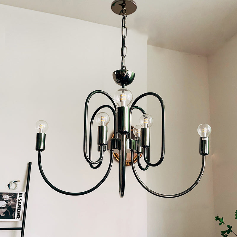 Ombre Elegance Lustre en Métal Style Industriel Vintage - Neutralighting