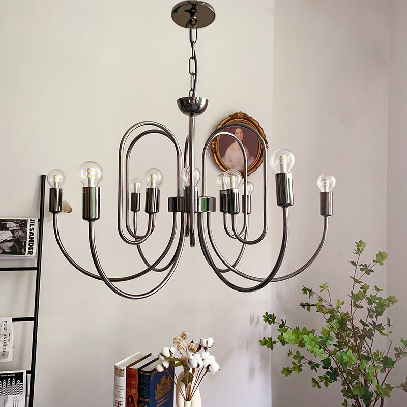 Ombre Elegance Lustre en Métal Style Industriel Vintage - Neutralighting